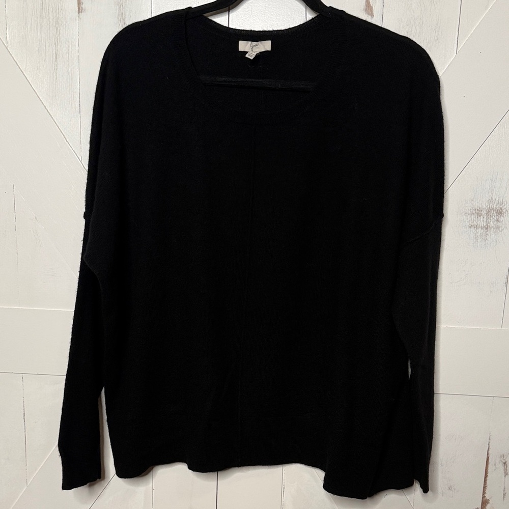 Joie Black Cashmere Sweater Elegant Classic